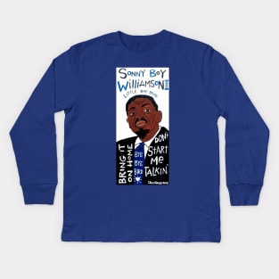 Sonny Boy Williamson II Kids Long Sleeve T-Shirt